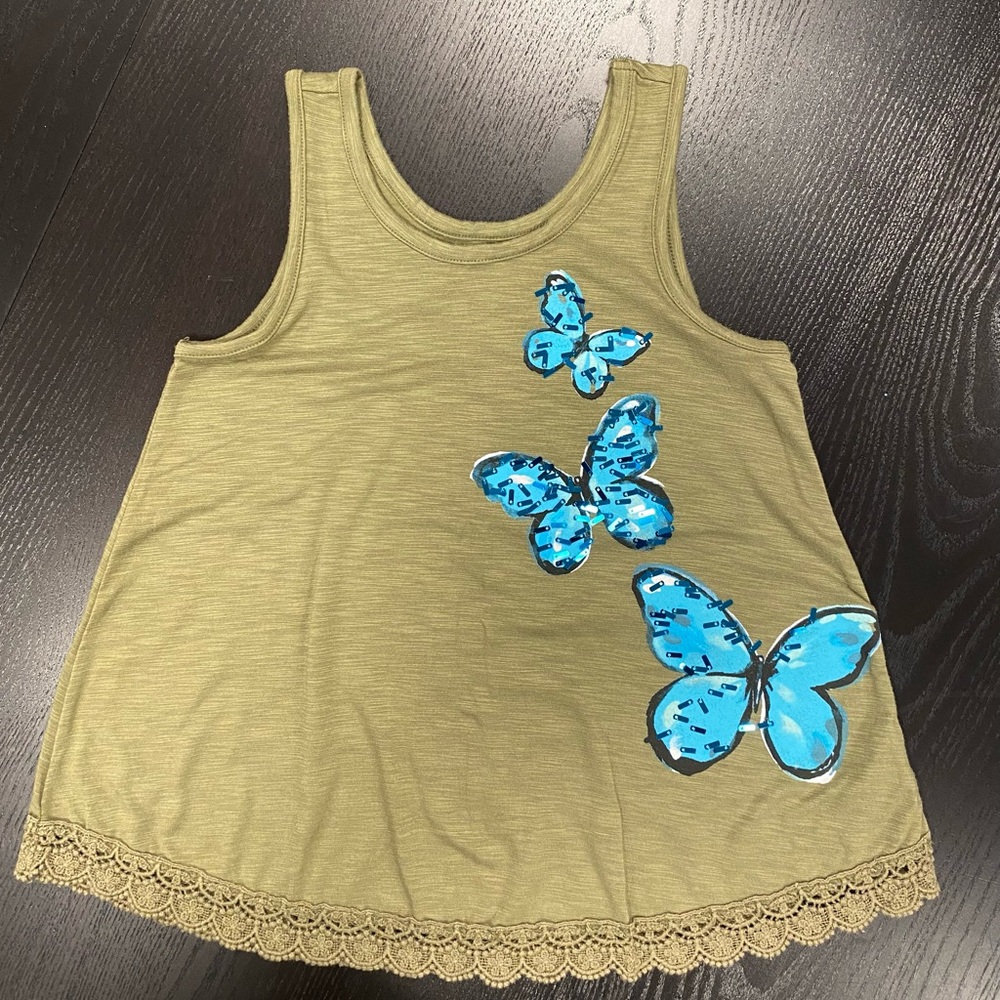 Justice Girls Tank Top Size 8